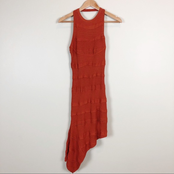 Ronny Kobo Alzata Asymmetrical Bodycon Dress - Picture 4 of 8